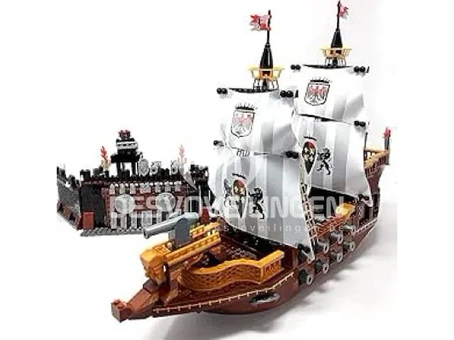 Piratenschip + fort bouwstenen 850pcs - afbeelding 1 van  2