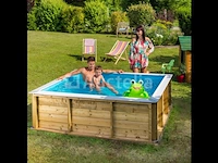 Pistoche bwt houten mini zwembad - afbeelding 1 van  4