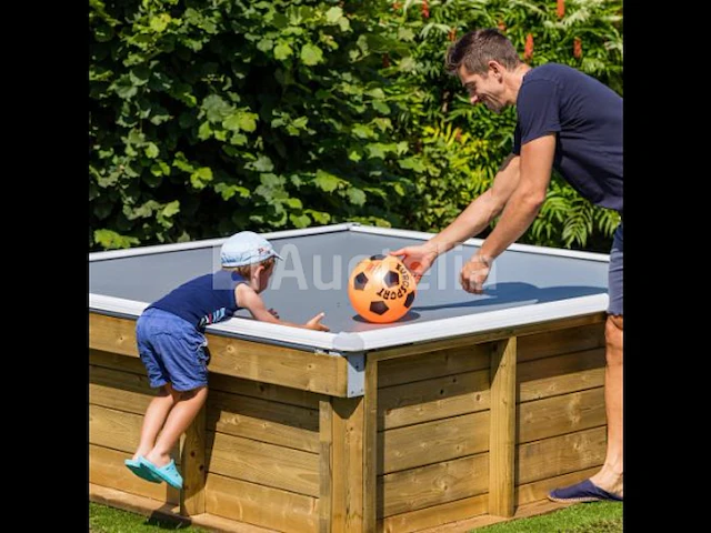 Pistoche bwt houten mini zwembad - afbeelding 1 van  4