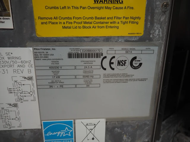 Pitco frialator, inc. - afbeelding 7 van  17