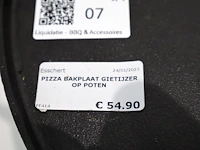 Pizza bakbplaat gietijzer - afbeelding 3 van  4