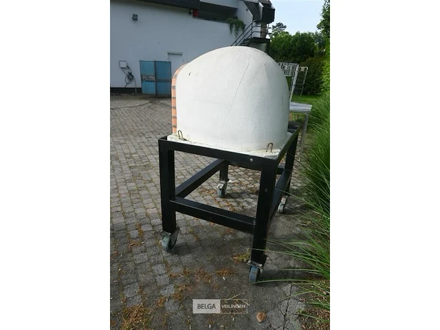 Pizza-oven + metalen kar - afbeelding 3 van  8