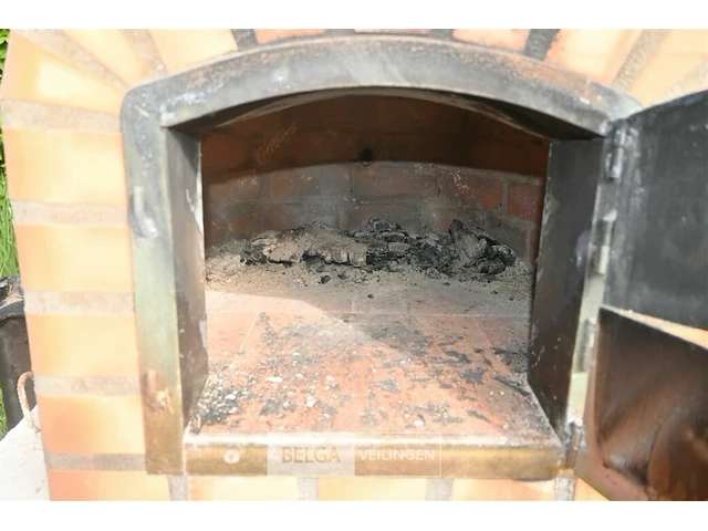 Pizza-oven + metalen kar - afbeelding 5 van  8