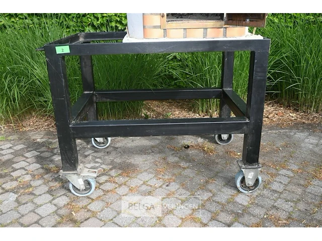 Pizza-oven + metalen kar - afbeelding 7 van  8