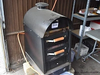 Pizza oven op gas ggmgastro - afbeelding 1 van  3