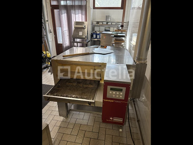 Pizzaoven met transportband 08/50 v pw gas zanolli synthesis - afbeelding 11 van  12