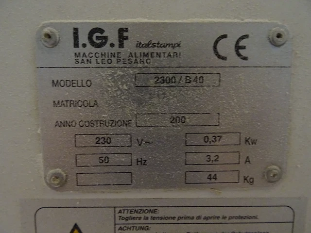 Pizzarolmachine igf - afbeelding 3 van  3