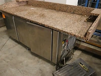 Pizzawerkbank met granieten blad - afbeelding 2 van  5