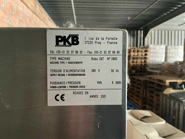 Pkb robo ext afvulmachine - afbeelding 2 van  10