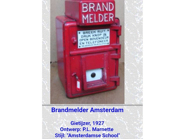 P.l. marnette - amsterdamse brandmelder - afbeelding 4 van  13