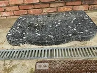Plaat natuursteen voor onder kachel - afbeelding 1 van  4