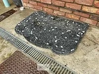 Plaat natuursteen voor onder kachel - afbeelding 2 van  4