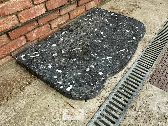 Plaat natuursteen voor onder kachel - afbeelding 4 van  4