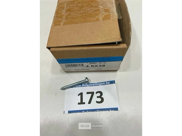 Plaatschroef 4,8 x 38 200 stuks - afbeelding 3 van  3
