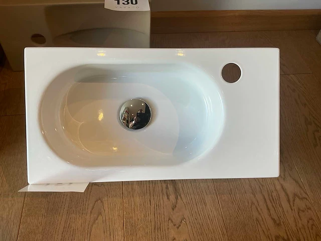 Plaatstalen handenwasser - afbeelding 1 van  4