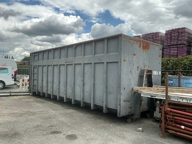 Plaatstalen optrekcontainer - afbeelding 1 van  6