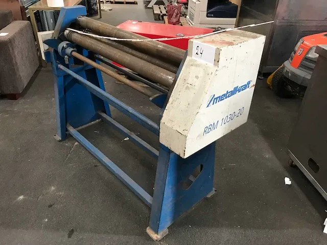 Plaatwals met handkracht - afbeelding 4 van  4
