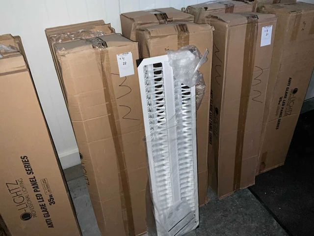 Plafond inbouw led armatuur (20x) - afbeelding 1 van  5