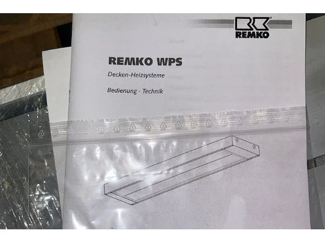 Plafond verwarmingssysteem remko - afbeelding 2 van  5