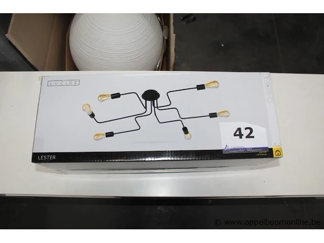 Plafondlamp lucide lester - afbeelding 1 van  2