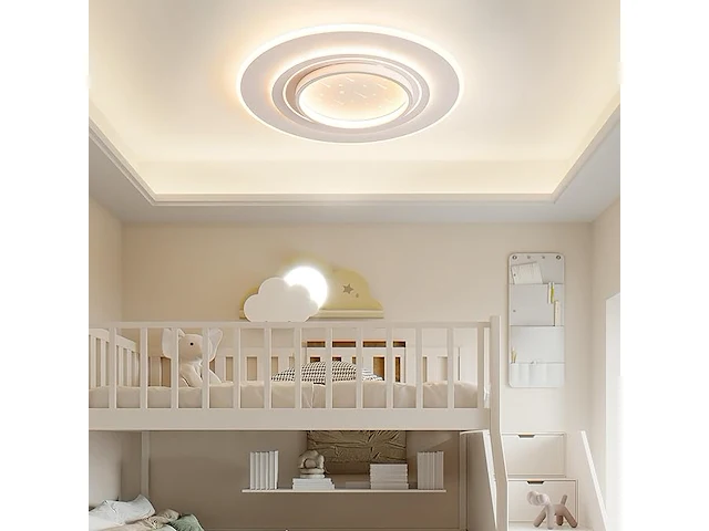 Plafondlamp sterrenhemel 55cm grijs - afbeelding 4 van  5