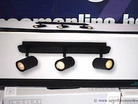 Plafondlamp vv 3spots lucide lennert plus 3 div plafondlampen vv 2spots lucide - afbeelding 3 van  5