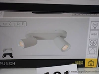 Plafondlamp vv 3spots lucide lennert plus 3 div plafondlampen vv 2spots lucide - afbeelding 4 van  5
