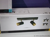Plafondlamp vv 3spots lucide lennert plus 3 div plafondlampen vv 2spots lucide - afbeelding 5 van  5