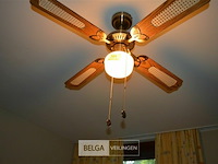 Plafondventilator met lamp - afbeelding 2 van  2