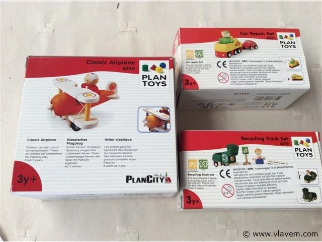 Plan toys 3stuks - afbeelding 2 van  2