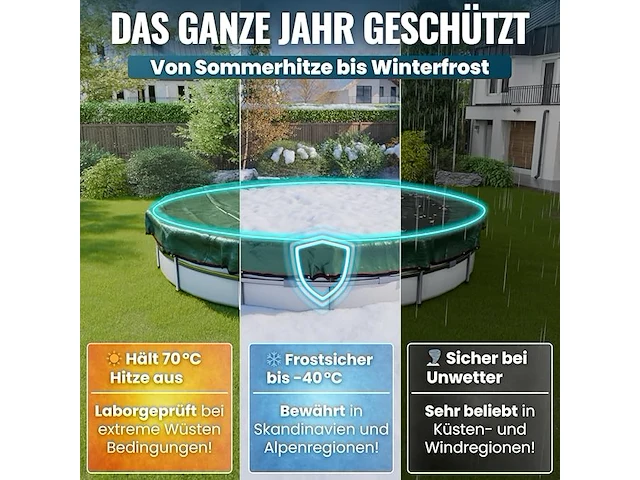 Planenfux® zwembadafdekking (340 cm) - afbeelding 4 van  4