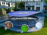 Planenfux® zwembadafdekking rond - afbeelding 4 van  4