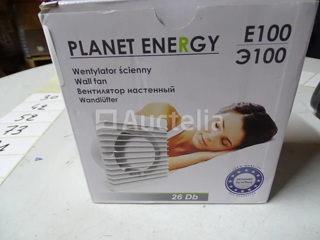 Planet energy e100 badkamerventilator - afbeelding 1 van  4
