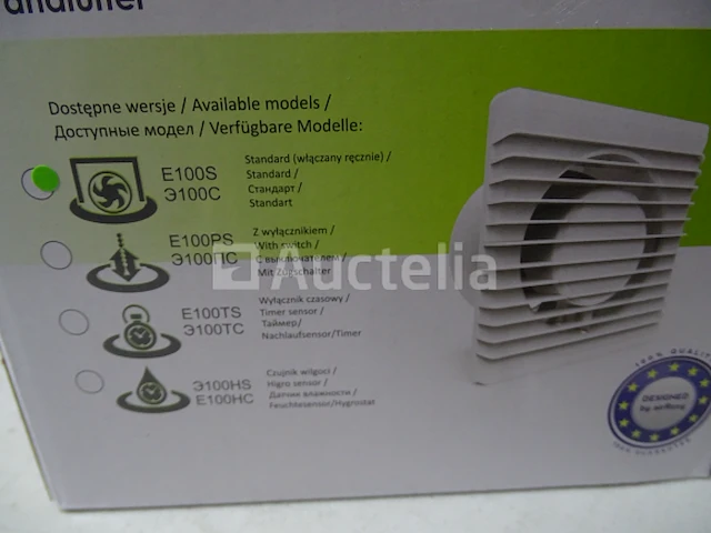 Planet energy e100 badkamerventilator - afbeelding 2 van  4