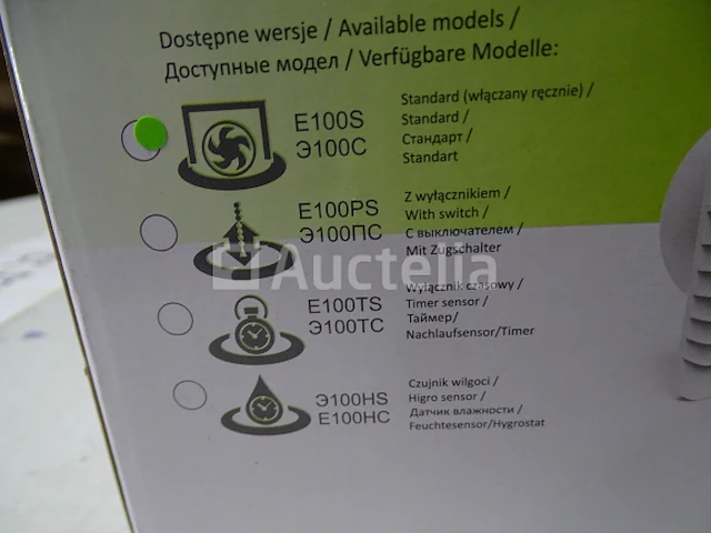 Planet energy e100 badkamerventilator - afbeelding 3 van  4