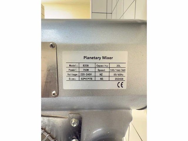 Planetair - mixer - keukenmachines & mixers (2x) - afbeelding 6 van  10