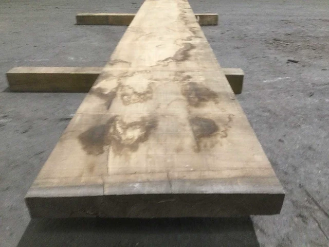 Plank essen 4000 x 630 x 60 mm ( 1 x ) - afbeelding 6 van  8
