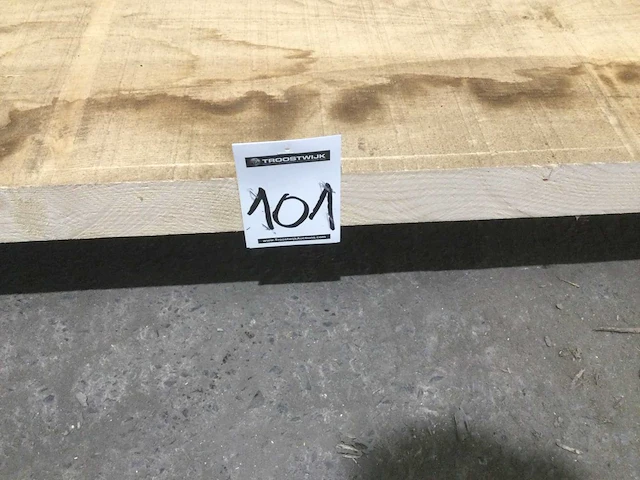 Plank essen 4000 x 630 x 60 mm ( 1 x ) - afbeelding 8 van  8