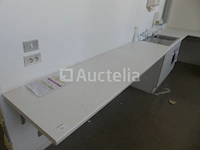 Plank met spoelbak met enkele spoelbak - afbeelding 1 van  10
