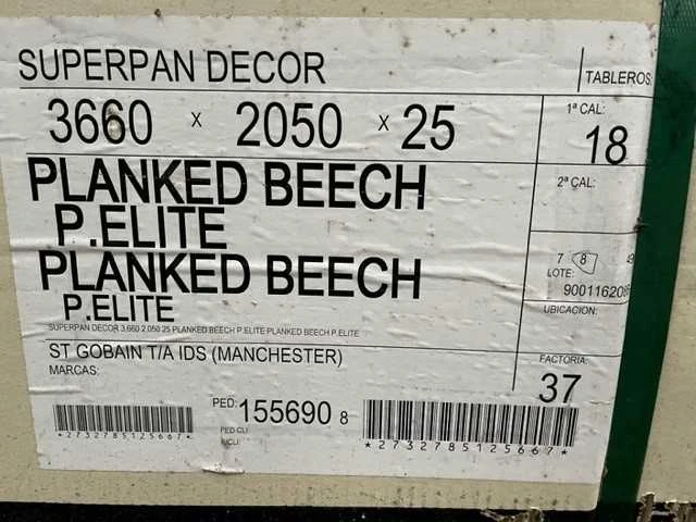Planked beech spaanplaat (20x) - afbeelding 4 van  4