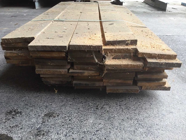 Planken eiken 2100 x 195 x 30 mm ( 54 x ) - afbeelding 2 van  8