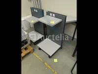 Planken op wielen en trapeziumvormige tafel - afbeelding 2 van  7
