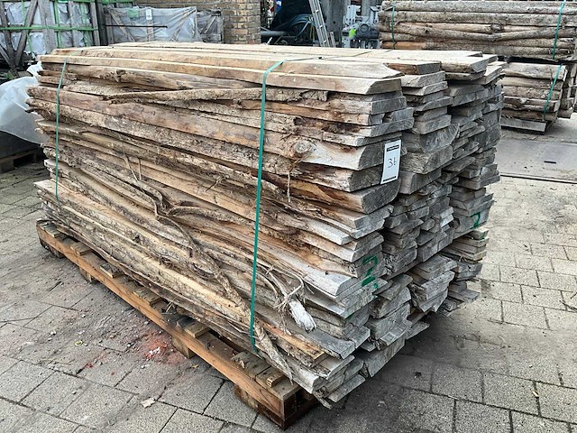 Planken teak - afbeelding 1 van  6