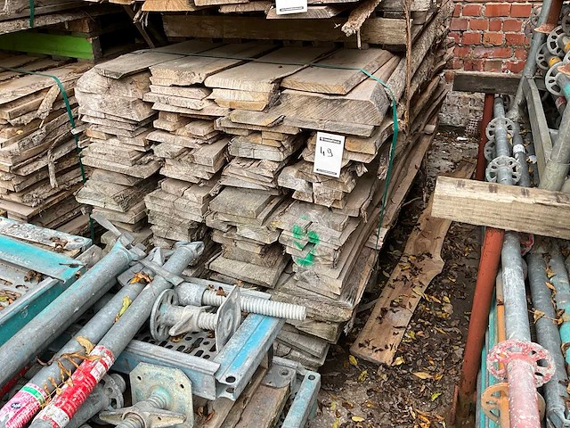 Planken teak - afbeelding 2 van  5