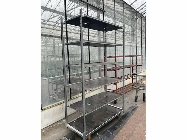 Plantenkar met wielen - afbeelding 2 van  5