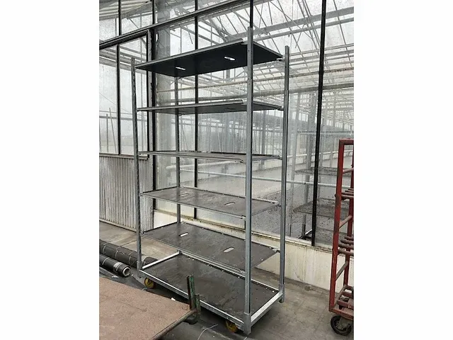 Plantenkar met wielen - afbeelding 3 van  5