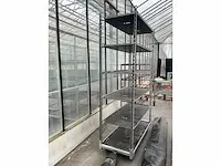 Plantenkar met wielen - afbeelding 5 van  5