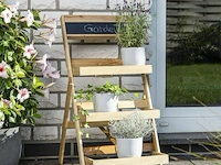 Plantentrap klapbaar hout - afbeelding 3 van  6