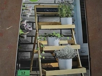 Plantentrap klapbaar hout - afbeelding 5 van  6