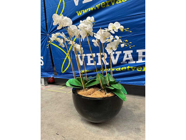 Planter (incl. kunst orchidee) - afbeelding 2 van  3
